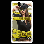 Coque Sony Xperia Z Hot crime scène
