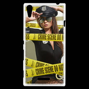 Coque Sony Xperia T3 Hot crime scène