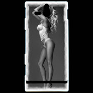 Coque Sony Xperia U Femme sexy 9