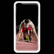 Coque iPhone 4 / iPhone 4S Athlete on the starting block