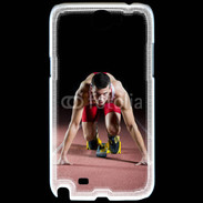 Coque Samsung Galaxy Note 2 Athlete on the starting block