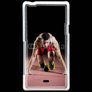 Coque Sony Xperia T Athlete on the starting block