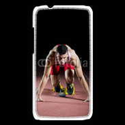 Coque HTC Desire 601 Athlete on the starting block