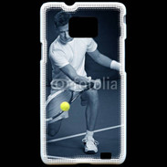 Coque Samsung Galaxy S2 Tennis en noir et blanc 75