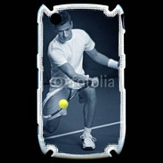 Coque Blackberry 8520 Tennis en noir et blanc 75