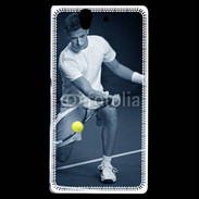 Coque Sony Xperia Z Tennis en noir et blanc 75