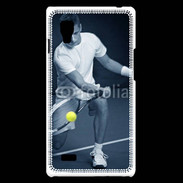 Coque LG Optimus L9 Tennis en noir et blanc 75