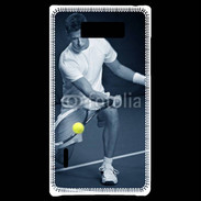 Coque LG Optimus L7 Tennis en noir et blanc 75