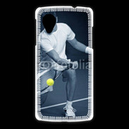 Coque LG Nexus 5 Tennis en noir et blanc 75