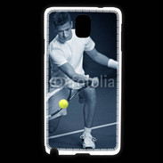 Coque Samsung Galaxy Note 3 Tennis en noir et blanc 75
