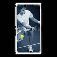 Coque Sony Xpéria Z Ultra Tennis en noir et blanc 75