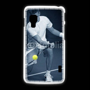 Coque LG L5 2 Tennis en noir et blanc 75