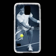 Coque Samsung Galaxy S5 Tennis en noir et blanc 75