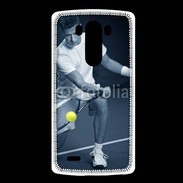 Coque LG G3 Tennis en noir et blanc 75