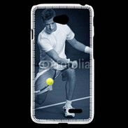 Coque LG L70 Tennis en noir et blanc 75