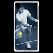 Coque Sony Xperia Z2 Tennis en noir et blanc 75