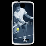 Coque HTC Desire 310 Tennis en noir et blanc 75