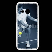 Coque HTC One Mini 2 Tennis en noir et blanc 75