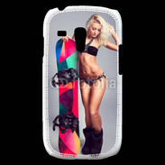 Coque Samsung Galaxy S3 Mini Snowboard Sexy