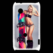 Coque Sony Xperia Typo Snowboard Sexy