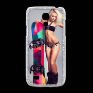 Coque Samsung Galaxy S4mini Snowboard Sexy