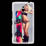 Coque Nokia Lumia 1320 Snowboard Sexy
