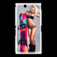 Coque Sony Xpéria Z Ultra Snowboard Sexy