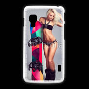 Coque LG L5 2 Snowboard Sexy