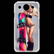 Coque LG G Pro Snowboard Sexy