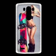 Coque LG G3 Snowboard Sexy