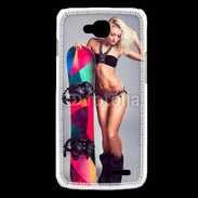Coque LG L90 Snowboard Sexy