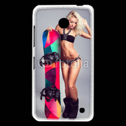 Coque Nokia Lumia 630 Snowboard Sexy