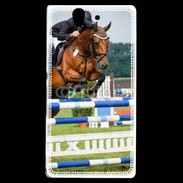 Coque Sony Xperia Z Saut d'obstacle 502