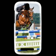 Coque HTC One SV Saut d'obstacle 502