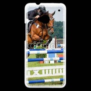 Coque HTC One Saut d'obstacle 502