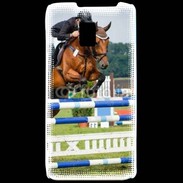 Coque LG P990 Saut d'obstacle 502
