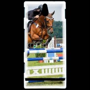 Coque Sony Xperia U Saut d'obstacle 502