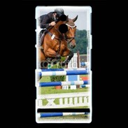 Coque Sony Xperia P Saut d'obstacle 502