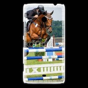 Coque Nokia Lumia 1320 Saut d'obstacle 502