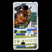 Coque LG F5 Saut d'obstacle 502