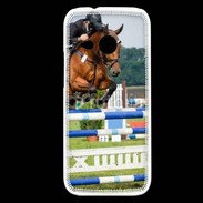 Coque HTC One Mini 2 Saut d'obstacle 502