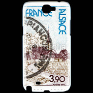 Coque Samsung Galaxy Note 2 Timbre France Alsace 1977