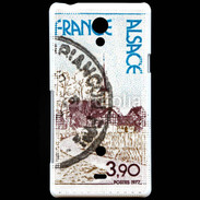 Coque Sony Xperia T Timbre France Alsace 1977