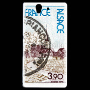 Coque Sony Xperia Z Timbre France Alsace 1977