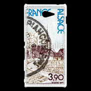 Coque Sony Xperia M2 Timbre France Alsace 1977