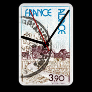 Grande pendule murale Timbre France Alsace 1977