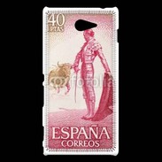 Coque Sony Xperia M2 Timbre Espagne Corrida
