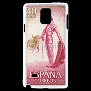Coque Samsung Galaxy Note 4 Timbre Espagne Corrida