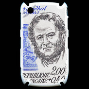 Coque Blackberry 8520 Timbre France Stendhal