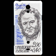Coque Sony Xperia T Timbre France Stendhal